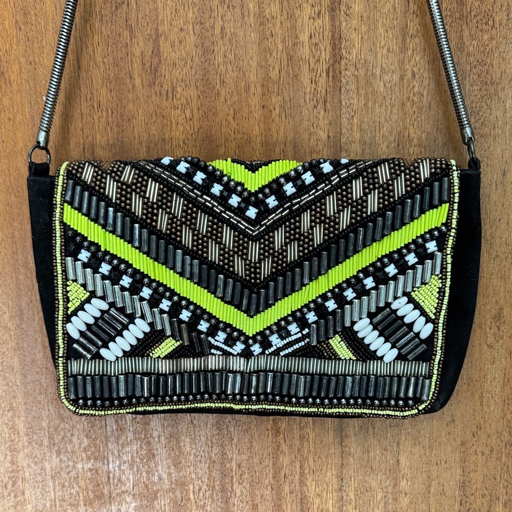 H&M Funky Beaded Handbag Small